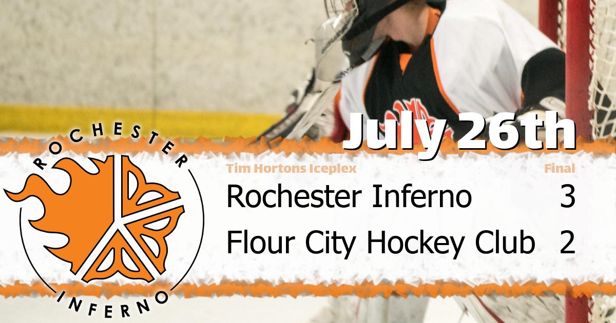 Inferno and Flour City fight to 3-2 final