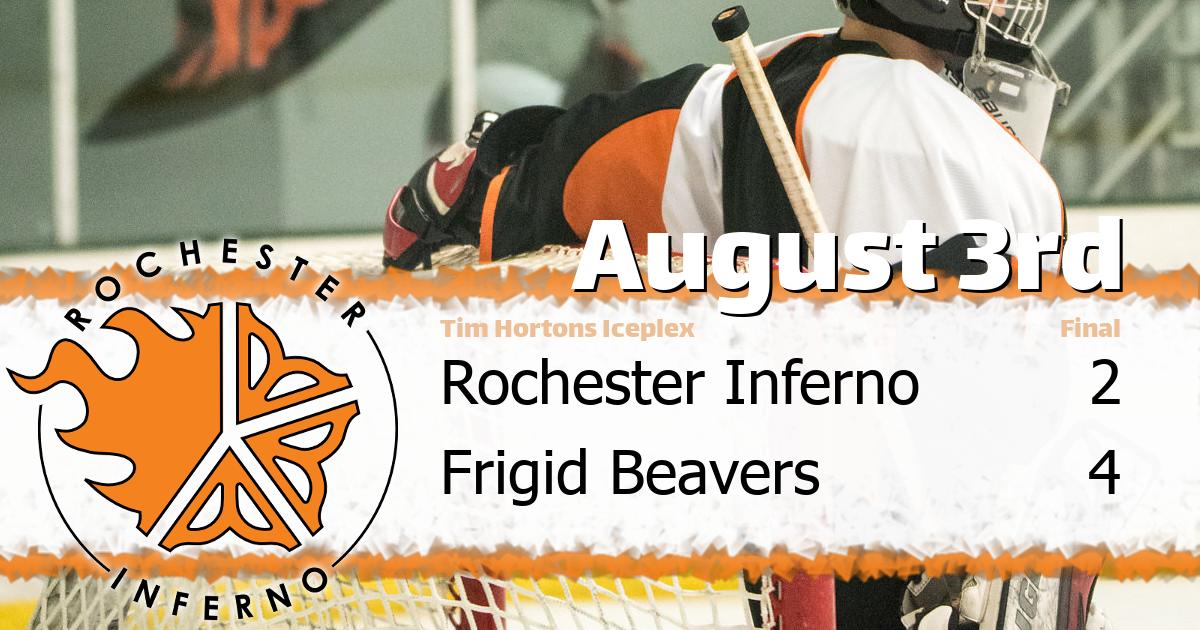 Beavers over Inferno on Monday